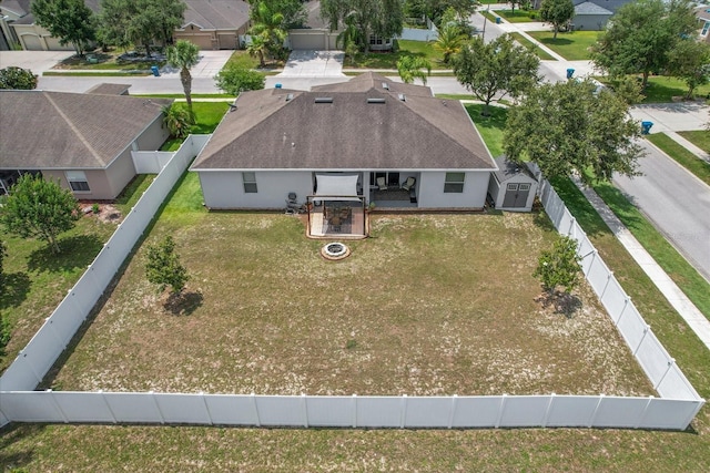13365 Chesapeake Pl, Spring Hill, FL 34609 - aerial perspective of suburban area