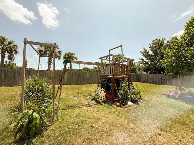 23211 NW 4th Pl, Newberry, FL 32669 - view of yard with a playground