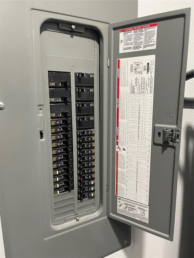 2518 Sunset Ln, Lutz, FL 33559 - utilities with electric panel