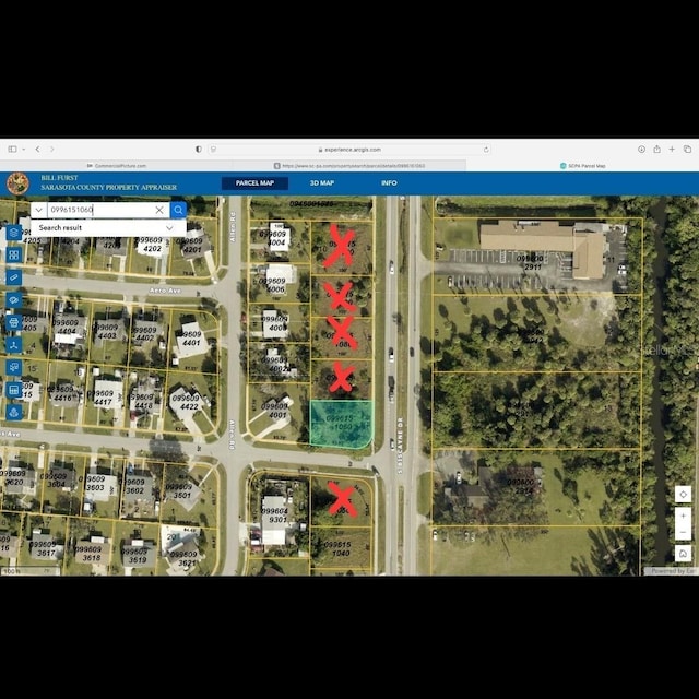 5479 S Biscayne Dr, North Port, FL 34287 - map of property location