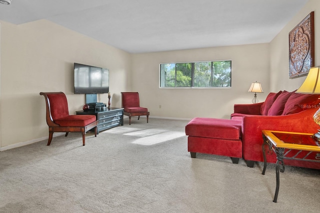 401 NW 39th Rd Unit 401C, Gainesville, FL 32607 - carpeted living room with baseboards