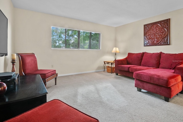 401 NW 39th Rd Unit 401C, Gainesville, FL 32607 - living area featuring carpet floors and baseboards