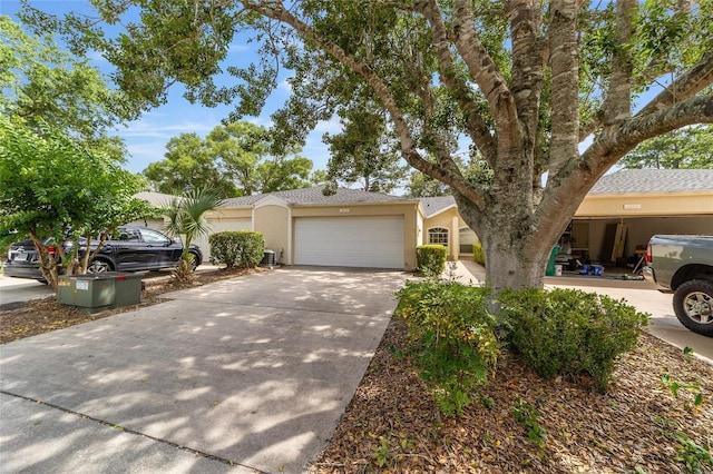 6245 NW 106th Pl Unit 6245, Alachua, FL 32615 - view of front of property featuring stucco siding, driveway, and a garage