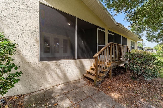 6245 NW 106th Pl Unit 6245, Alachua, FL 32615 - property entrance featuring stucco siding