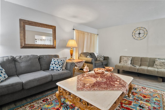 2811 SW Archer Rd Unit O123, Gainesville, FL 32608 - living room with wood finished floors