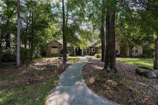 5119 NW 57th St, Gainesville, FL 32653 - view of front of property with stone siding