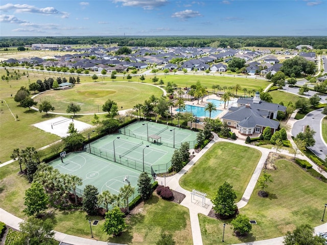 2898 SW 117th Way, Gainesville, FL 32608 - aerial view of residential area with a pool