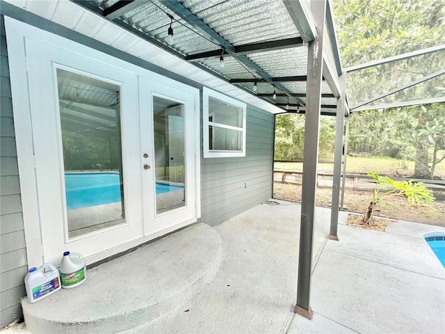 5510 NW 80th Ave, Gainesville, FL 32653 - view of patio / terrace with french doors