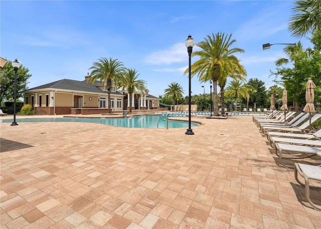 3225 SW 120th Ter, Gainesville, FL 32608 - community pool featuring a patio