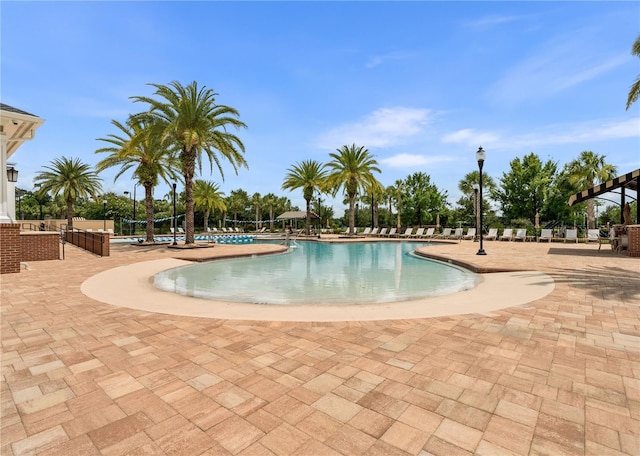 3225 SW 120th Ter, Gainesville, FL 32608 - community pool featuring a patio