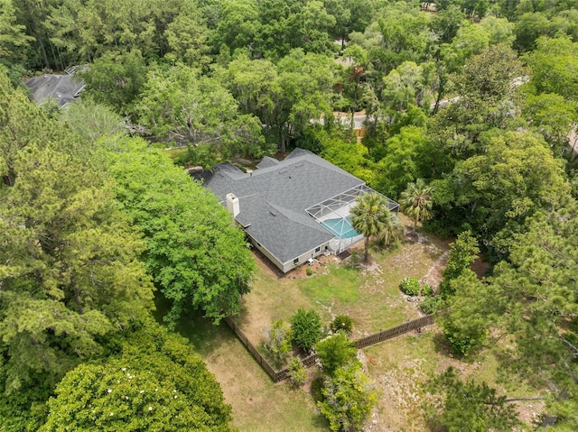 10303 SW 21st Ave, Gainesville, FL 32607 - view from above of property with a forest