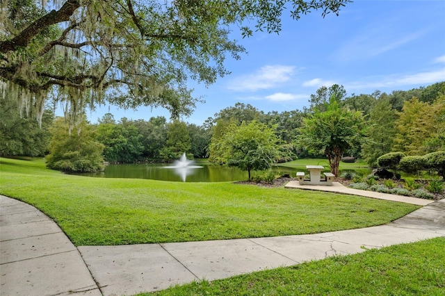 10303 SW 21st Ave, Gainesville, FL 32607 - view of community with a water view and a yard