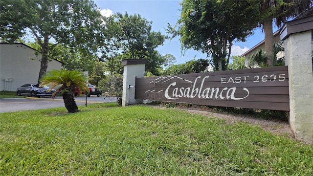 2635 SW 35th Pl Unit 1705, Gainesville, FL 32608 - community sign featuring a yard