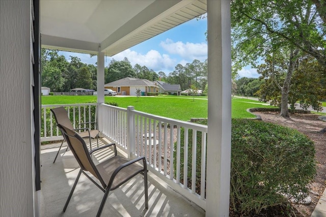 18028 NW 177th Ave, Alachua, FL 32615 - covered porch with a lawn