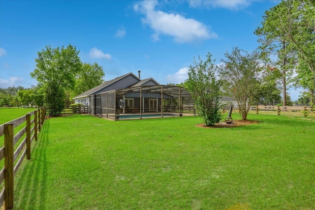 18028 NW 177th Ave, Alachua, FL 32615 - view of yard with glass enclosure