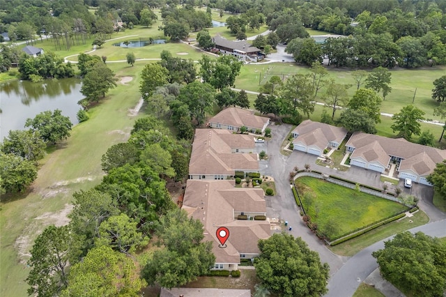 6516 NW 109th Pl, Alachua, FL 32615 - view of property location featuring a large body of water, nearby suburban area, and a local golf course