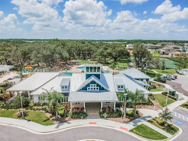 13201 Orca Sound Dr, Riverview, FL 33579 - aerial view of property and surrounding area