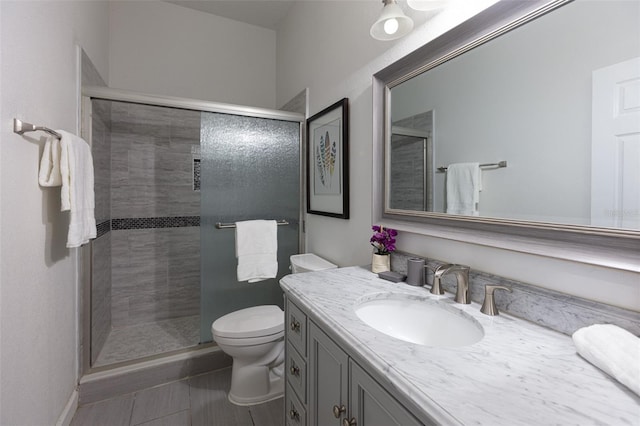 2072 SW 66th Dr, Gainesville, FL 32607 - bathroom with vanity and a shower stall