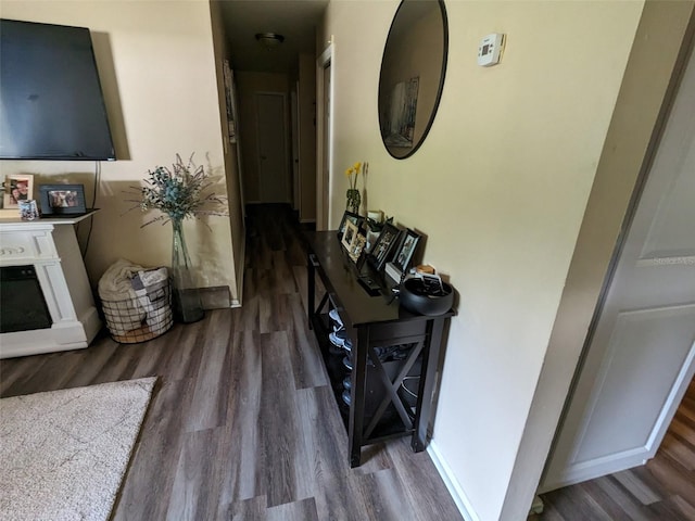 14230 SW 167th St, Archer, FL 32618 - corridor featuring wood finished floors