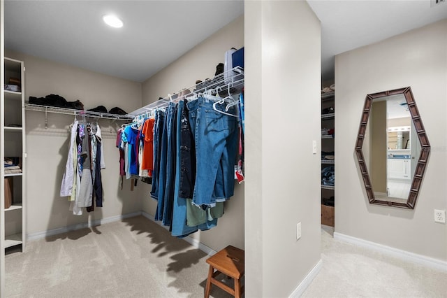 1827 SW Shiloh St, Fort White, FL 32038 - walk in closet featuring carpet flooring