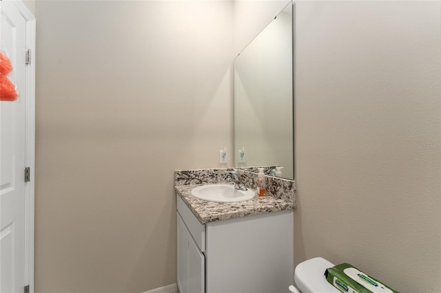 8123 SW 57th Ct, Ocala, FL 34476 - half bathroom with vanity and toilet