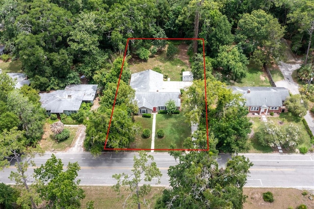 1404 NW 10th Ave, Gainesville, FL 32605 - view of property location featuring property boundaries highlighted