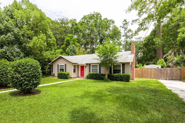 1404 NW 10th Ave, Gainesville, FL 32605 - single story home featuring a chimney