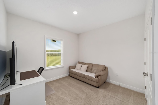 5604 SW 215th Ter, Newberry, FL 32669 - office area with light colored carpet and recessed lighting