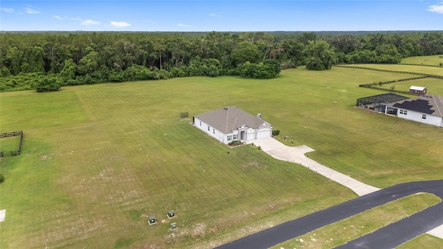 5604 SW 215th Ter, Newberry, FL 32669 - view of rural area with a heavily wooded area