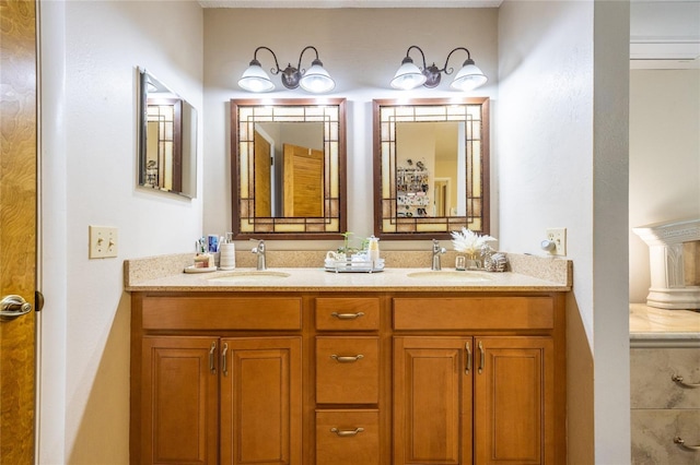 261 Ishie Ave, Bronson, FL 32621 - full bathroom with double vanity