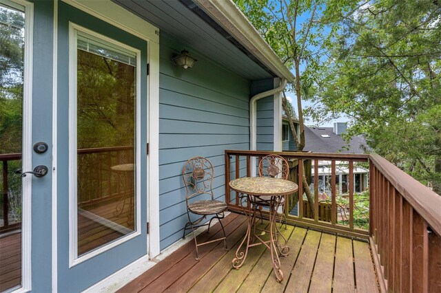 5328 NW 9th Ln, Gainesville, FL 32605 - view of wooden terrace