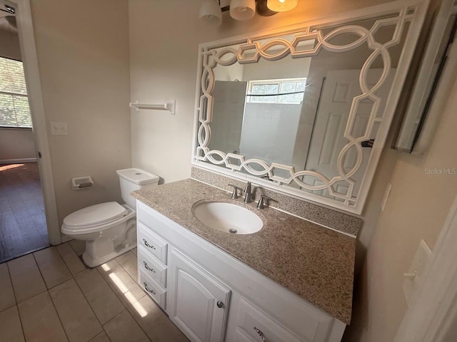 9405 SW 31st Ln, Gainesville, FL 32608 - bathroom with vanity and tile patterned floors