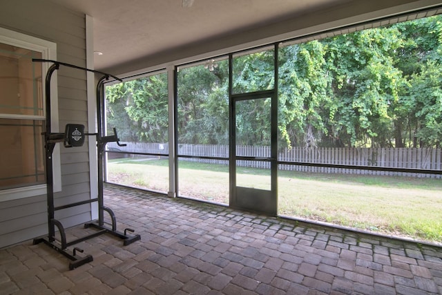 9474 SW 65th Pl, Gainesville, FL 32608 - view of unfurnished sunroom