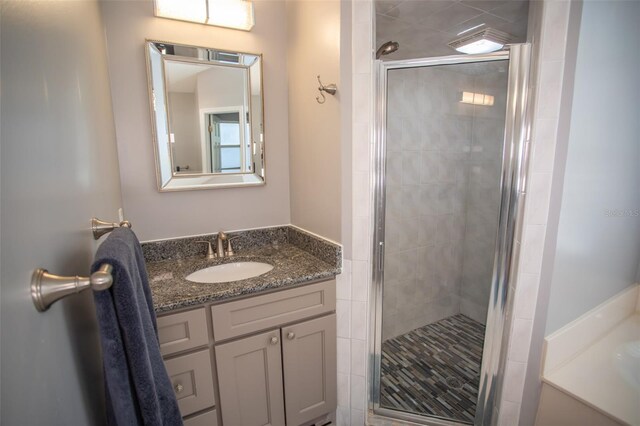 2361 Sandy Run Dr N, Middleburg, FL 32068 - full bath featuring vanity and a shower stall