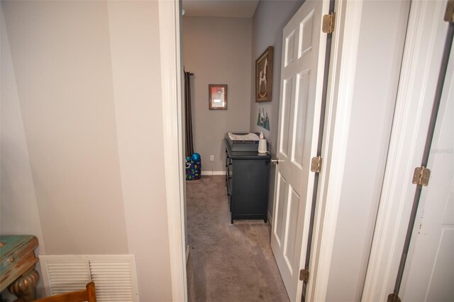 2361 Sandy Run Dr N, Middleburg, FL 32068 - hallway featuring carpet floors and baseboards