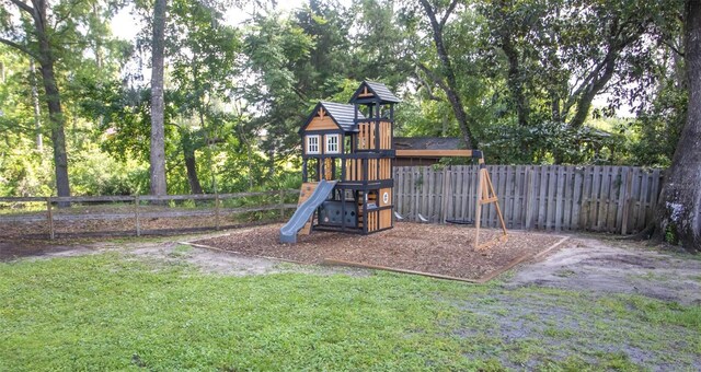 2361 Sandy Run Dr N, Middleburg, FL 32068 - view of jungle gym