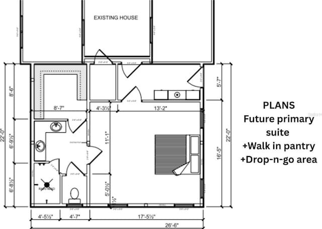 14727 SW 92nd St, Lake Butler, FL 32054 - view of floor plan / room layout