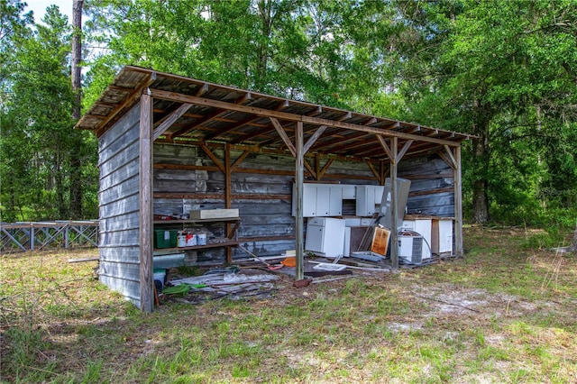 14727 SW 92nd St, Lake Butler, FL 32054 - view of pole building
