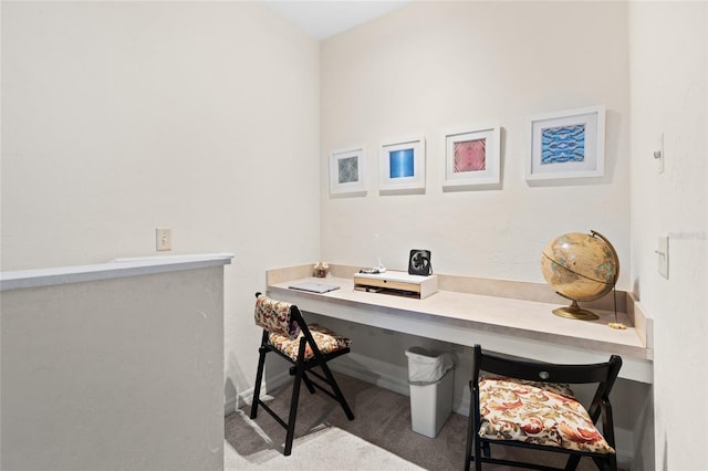 13200 W Newberry Rd Unit T110, Newberry, FL 32669 - home office with built in study area and carpet floors