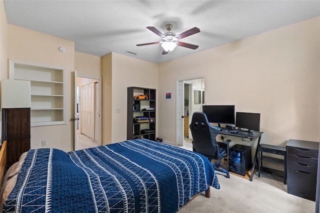 13200 W Newberry Rd Unit T110, Newberry, FL 32669 - bedroom with carpet and ceiling fan