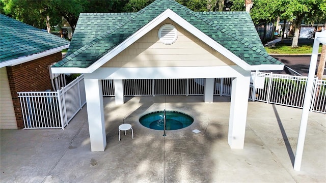 13200 W Newberry Rd Unit T110, Newberry, FL 32669 - view of pool with a hot tub and a patio area