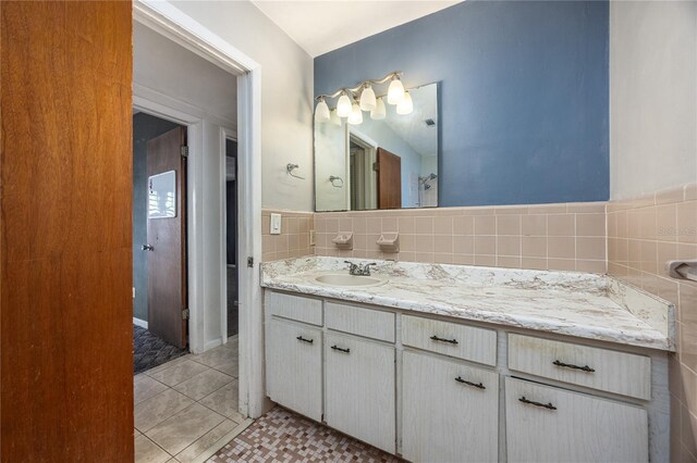 2147 NW 7th Pl, Gainesville, FL 32603 - bathroom featuring vanity and tile patterned flooring