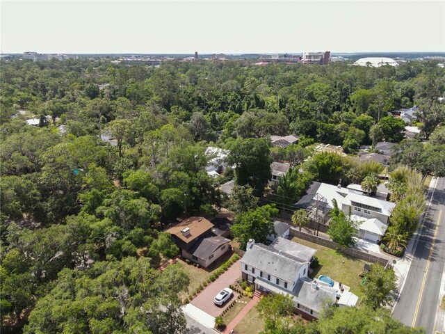 2147 NW 7th Pl, Gainesville, FL 32603 - bird's eye view of a heavily wooded area