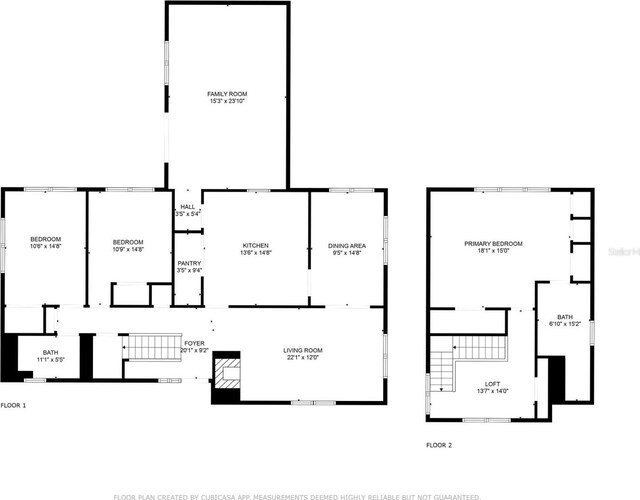 2147 NW 7th Pl, Gainesville, FL 32603 - view of floor plan / room layout