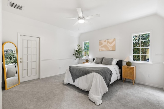 10943 NW 34th Pl, Gainesville, FL 32606 - bedroom with carpet and a ceiling fan