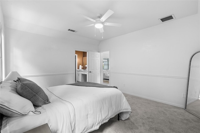 10943 NW 34th Pl, Gainesville, FL 32606 - bedroom with carpet floors and ceiling fan