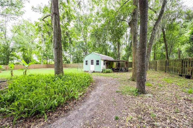 9911 NW 24th Pl, Gainesville, FL 32606 - fenced backyard with a shed