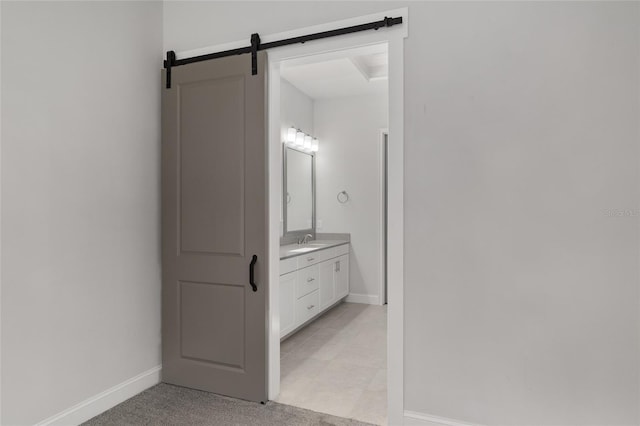 11890 SW 33rd Ln, Gainesville, FL 32608 - bathroom with vanity and baseboards