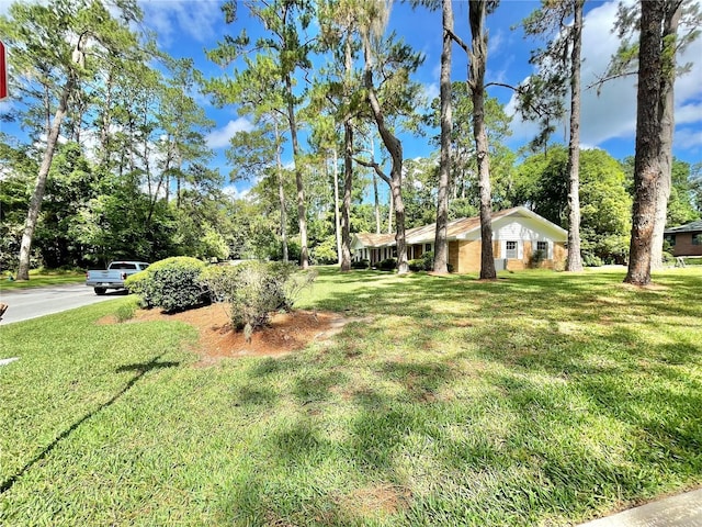 2268 NW 17th Ave, Gainesville, FL 32605 - view of grassy yard with view of wooded area