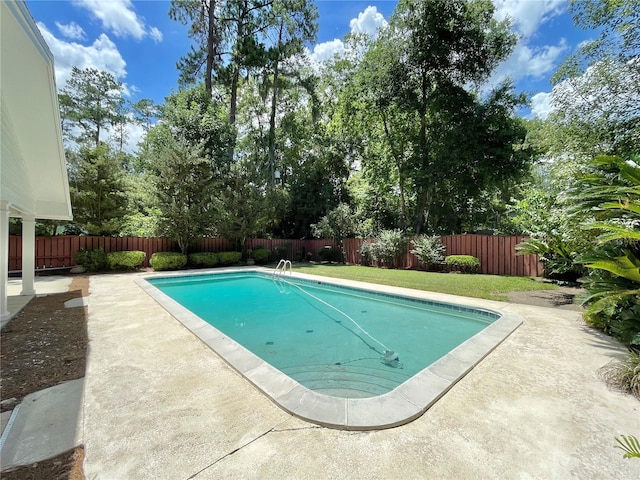 2268 NW 17th Ave, Gainesville, FL 32605 - view of pool with a patio and a fenced backyard